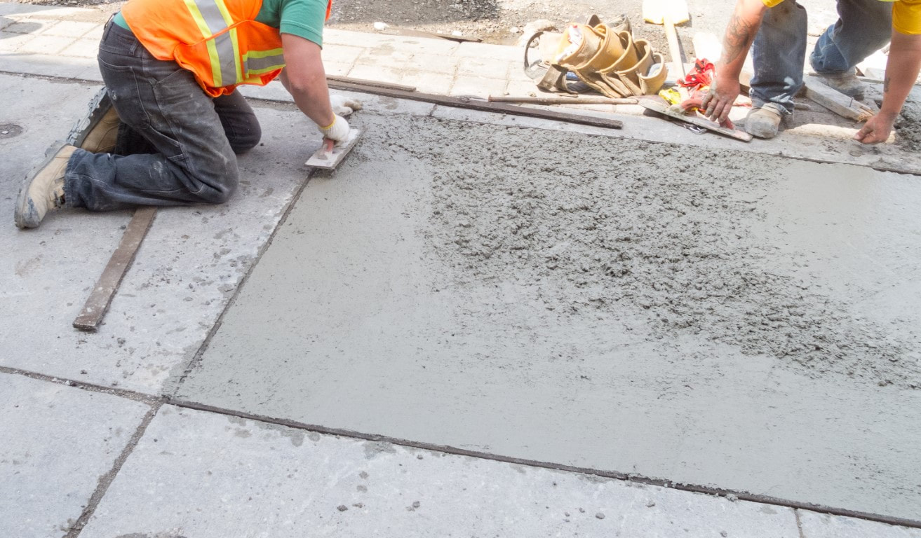 An image of a person working on Concrete Services in Wellington, FL
